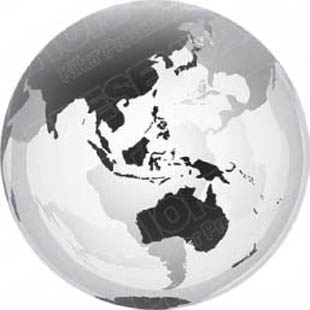 Download 3d globe australia gray PowerPoint Graphic and other software plugins for Microsoft PowerPoint