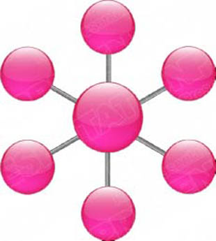 Download radial a 6pink PowerPoint Graphic and other software plugins for Microsoft PowerPoint