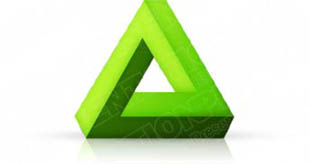 Download 3dtriangle05 green PowerPoint Graphic and other software plugins for Microsoft PowerPoint
