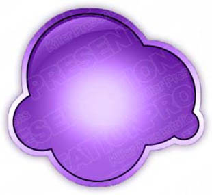 Download cloudbubblepurple PowerPoint Graphic and other software plugins for Microsoft PowerPoint