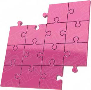 Download puzzle 13 pink PowerPoint Graphic and other software plugins for Microsoft PowerPoint