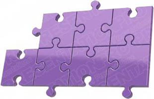 Download puzzle 7 purple PowerPoint Graphic and other software plugins for Microsoft PowerPoint
