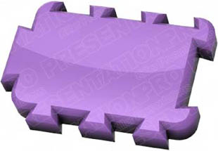Download puzzle link 1 purple PowerPoint Graphic and other software plugins for Microsoft PowerPoint