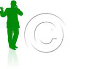 silhouette green 01 PPT PowerPoint picture photo