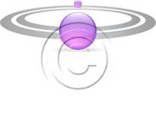 Sphere Ring 2b Purple PPT PowerPoint picture photo