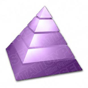 Download pyramid 01 purple PowerPoint Graphic and other software plugins for Microsoft PowerPoint