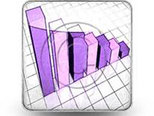 Bar Decrease Purple Square Color Pencil PPT PowerPoint Image Picture
