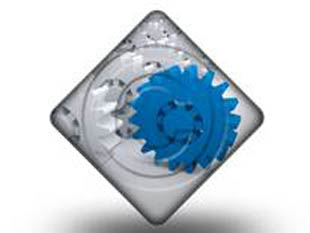 Rolling Cog Dia PPT PowerPoint Image Picture