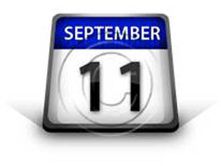 Calendar September 11 PPT PowerPoint Image Picture