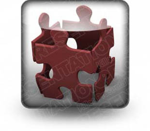 Download teamwork puzzle red b PowerPoint Icon and other software plugins for Microsoft PowerPoint