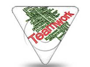 Teamwork Word Cloud Sign Color Pen PPT PowerPoint Image Picture