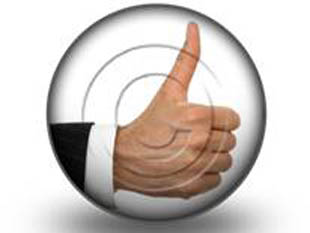 thumbs up S2 PPT PowerPoint Image Picture