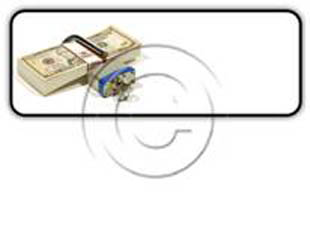 money lock Rectangle PPT PowerPoint Image Picture