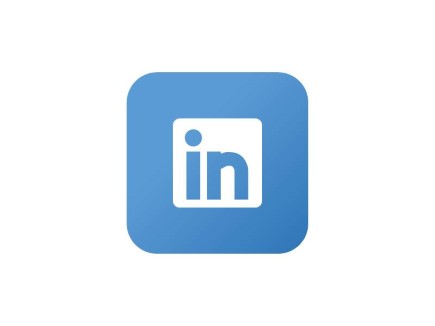 Flat LinkedIn 01 Square PPT PowerPoint Image Picture
