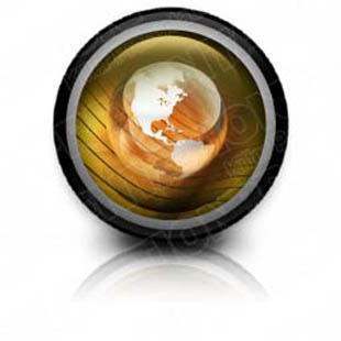 Download gold globe c PowerPoint Icon and other software plugins for Microsoft PowerPoint