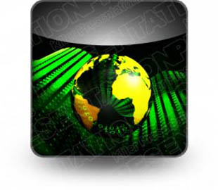 Download green globe b PowerPoint Icon and other software plugins for Microsoft PowerPoint
