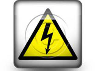 Electrical Warning Square PPT PowerPoint Image Picture