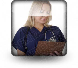 Download female nurse b PowerPoint Icon and other software plugins for Microsoft PowerPoint