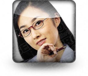 Download woman asian b PowerPoint Icon and other software plugins for Microsoft PowerPoint