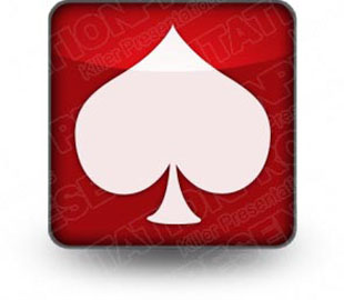 Download card spade red PowerPoint Icon and other software plugins for Microsoft PowerPoint