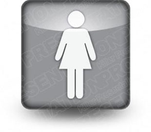 Download peoplefemale gray PowerPoint Icon and other software plugins for Microsoft PowerPoint