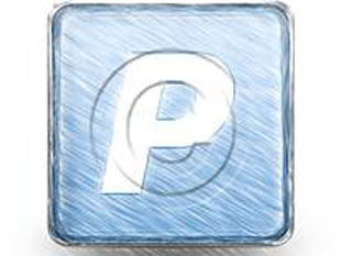 paypal Square color pen PPT PowerPoint Image Picture