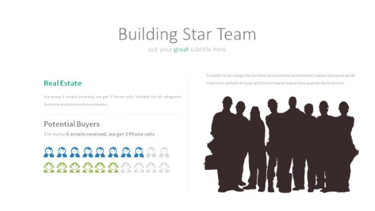 019 Building Team PowerPoint Infographic pptx design