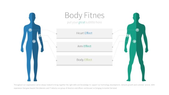 021 Body Fitness PowerPoint Infographic pptx design