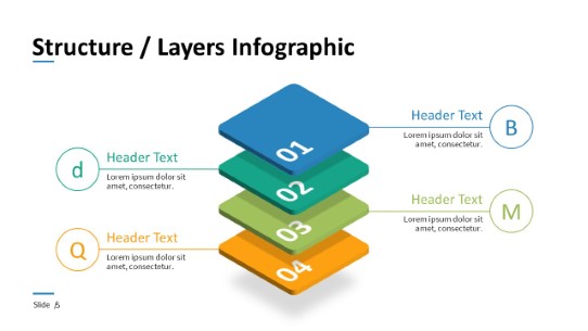 005 - Structure Layers PowerPoint Infographic pptx design