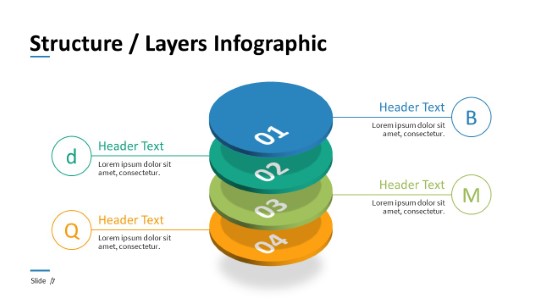 007 - Structure Layers PowerPoint Infographic pptx design