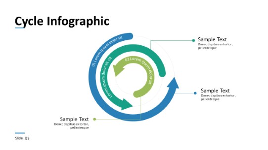039 - Arrow Chart PowerPoint Infographic pptx design