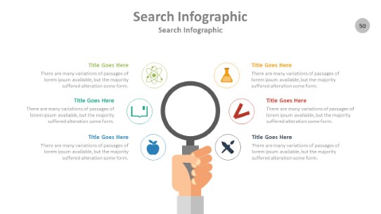 Search 050 PowerPoint Infographic pptx design