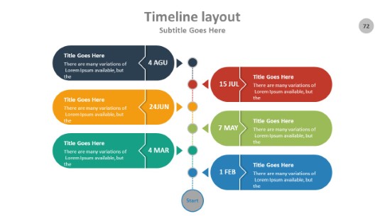 Timeline 072 PowerPoint Infographic pptx design