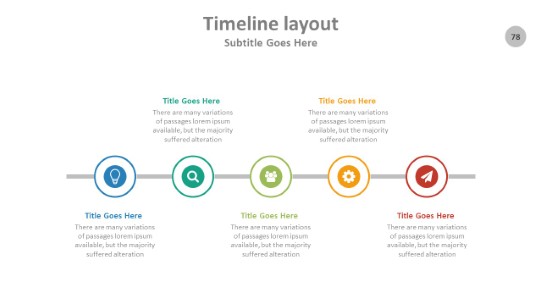 Timeline 078 PowerPoint Infographic pptx design