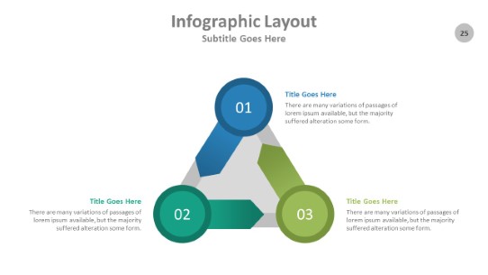 Triangle 025 PowerPoint Infographic pptx design