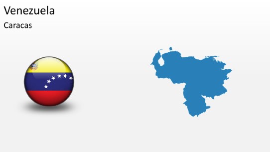 PowerPoint Map - Venezuela