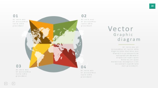 PowerPoint Vector Map
