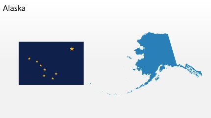 PowerPoint Map - Alaska