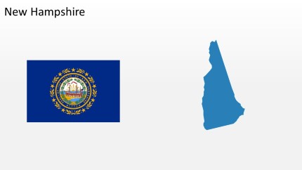 PowerPoint Map - New Hampshire
