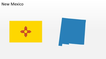 PowerPoint Map - New Mexico