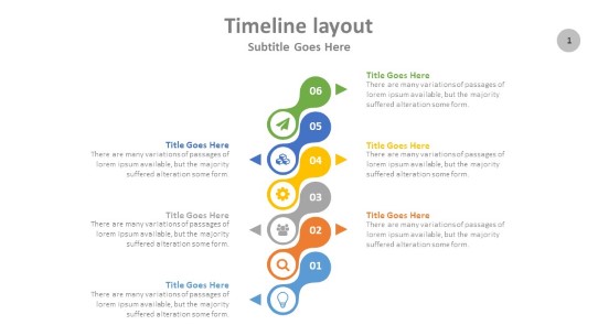 Timeline Round Shapes PowerPoint PPT Slide design