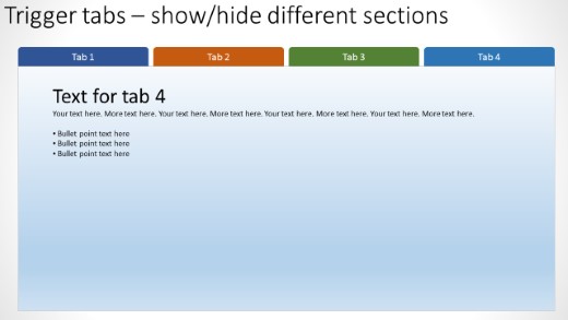 Multiple Tabs 19 PowerPoint PPT Slide design