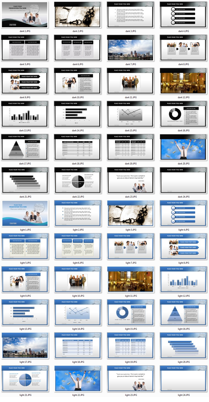 Power Presentation: Financial People PPT Premium PowerPoint Presentation Template Slide Set