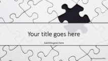 Puzzles PPT presentation template