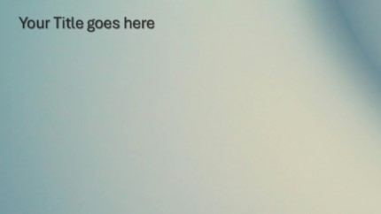 Oil Blues Widescreen PowerPoint Template text slide design