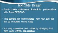 ABSTRACT 0028 Widescreen PowerPoint Template text slide design