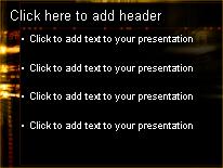 All Text PowerPoint Template text slide design