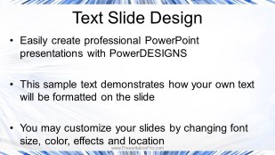 Burst Into Action Widescreen PowerPoint Template text slide design