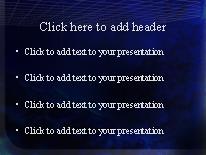 Deepvoid PowerPoint Template text slide design