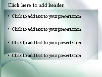 Emerald PowerPoint Template text slide design